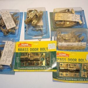 Home Protection Brass Door Bolt Set